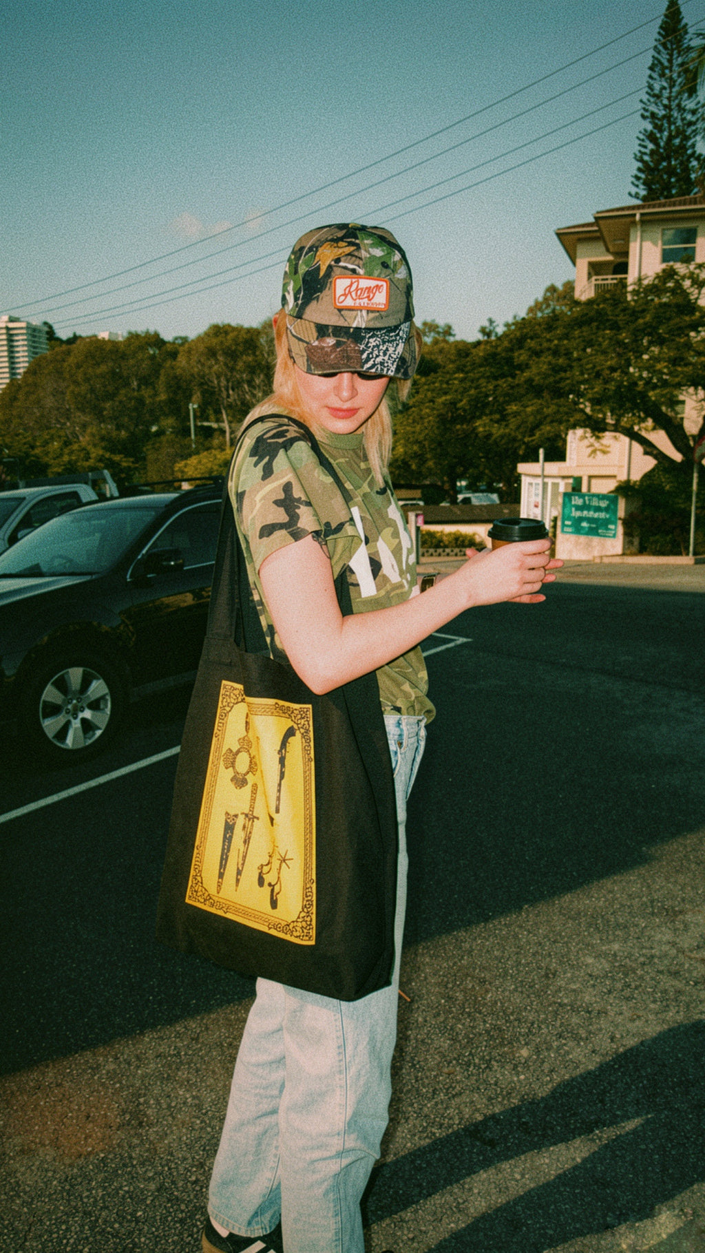 YELLOW TOOLS TOTE