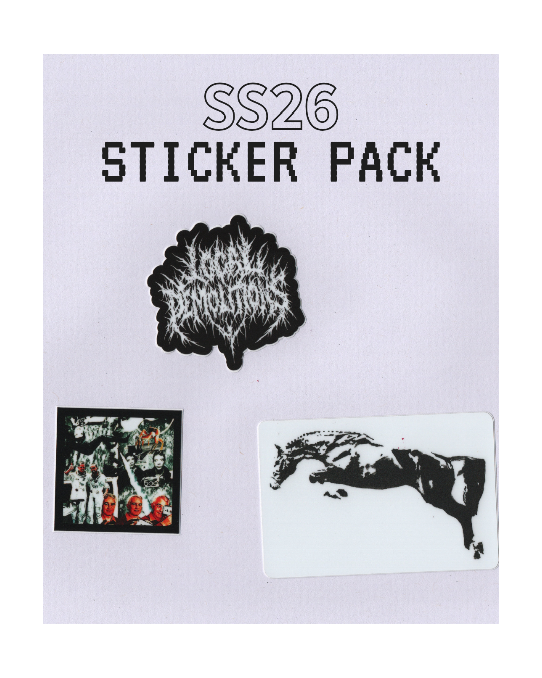 SS26 STICKER PACK