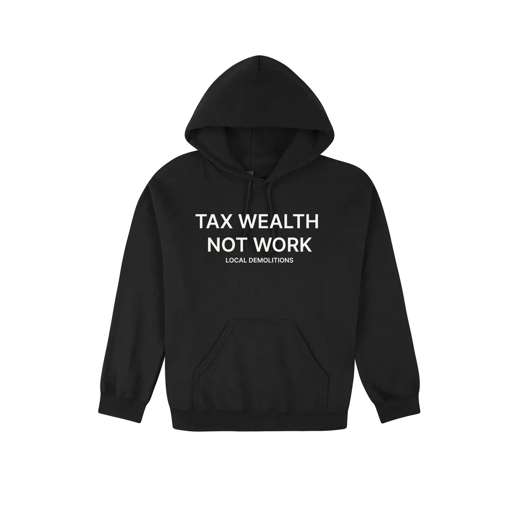 Black front flat lay