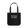 Black front flat lay