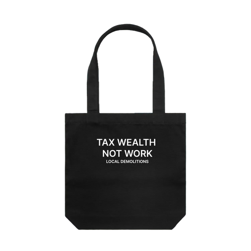 Black front flat lay